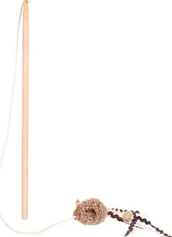 Flamingo - Jouet Suava Canne à pêche avec Souris pour Chats - 25x5x4cm