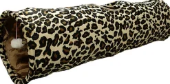 Flamingo - Tunnel Léopard pour Chats - 90x25cm