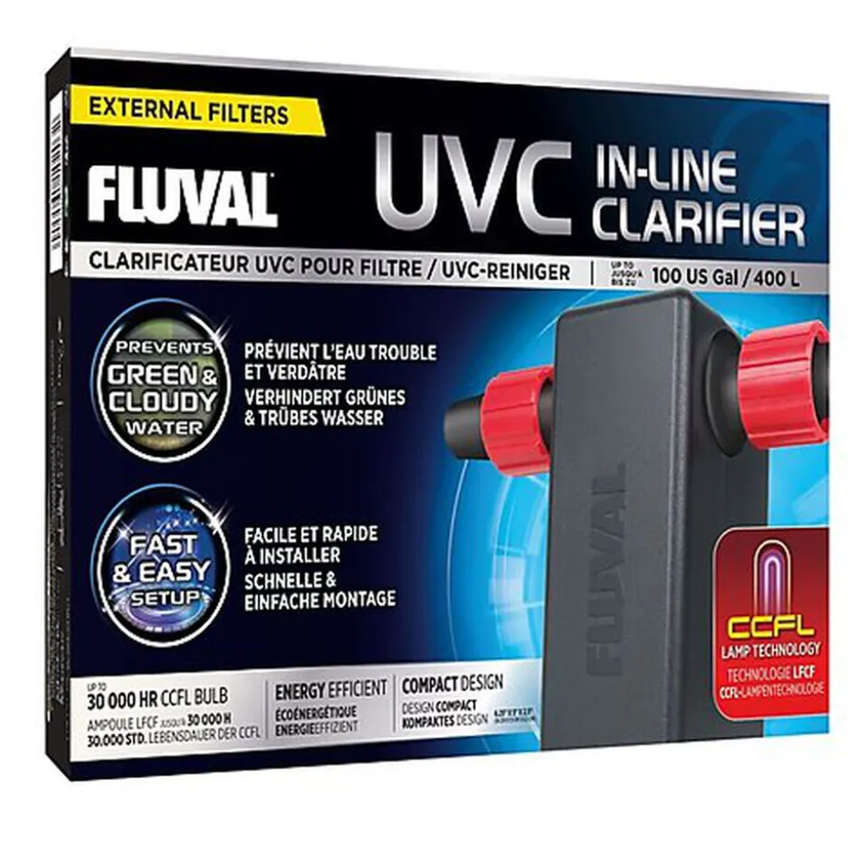 Fluval - clarificateur UVC pour filtre 400l
