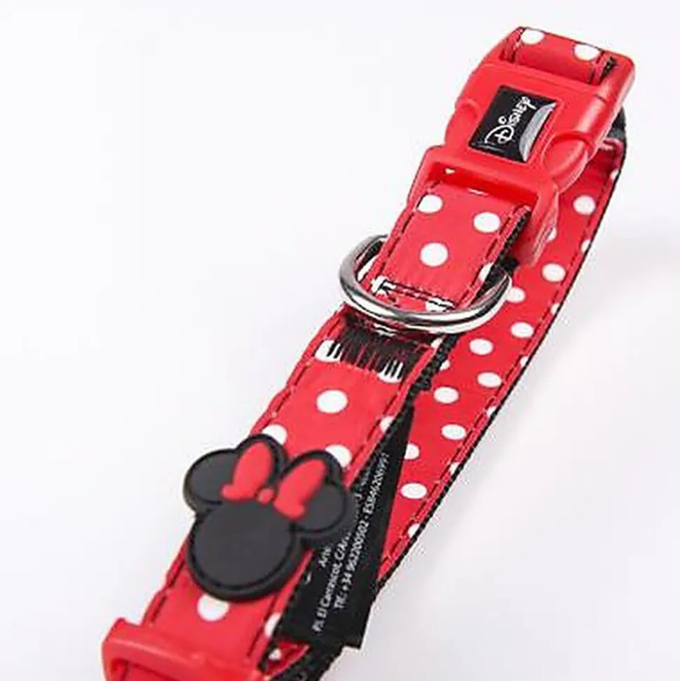 For Fan Pets - Collier Minnie en Nylon pour Chien - XXS/XS