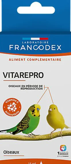 Francodex - Aliment Préparation à la Reproduction Vitarepro pour Oiseau - 15ml