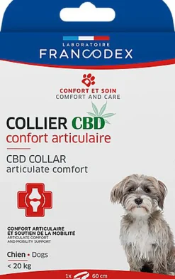 Francodex - Collier CBD Confort Articulaire pour Chiens - 60cm