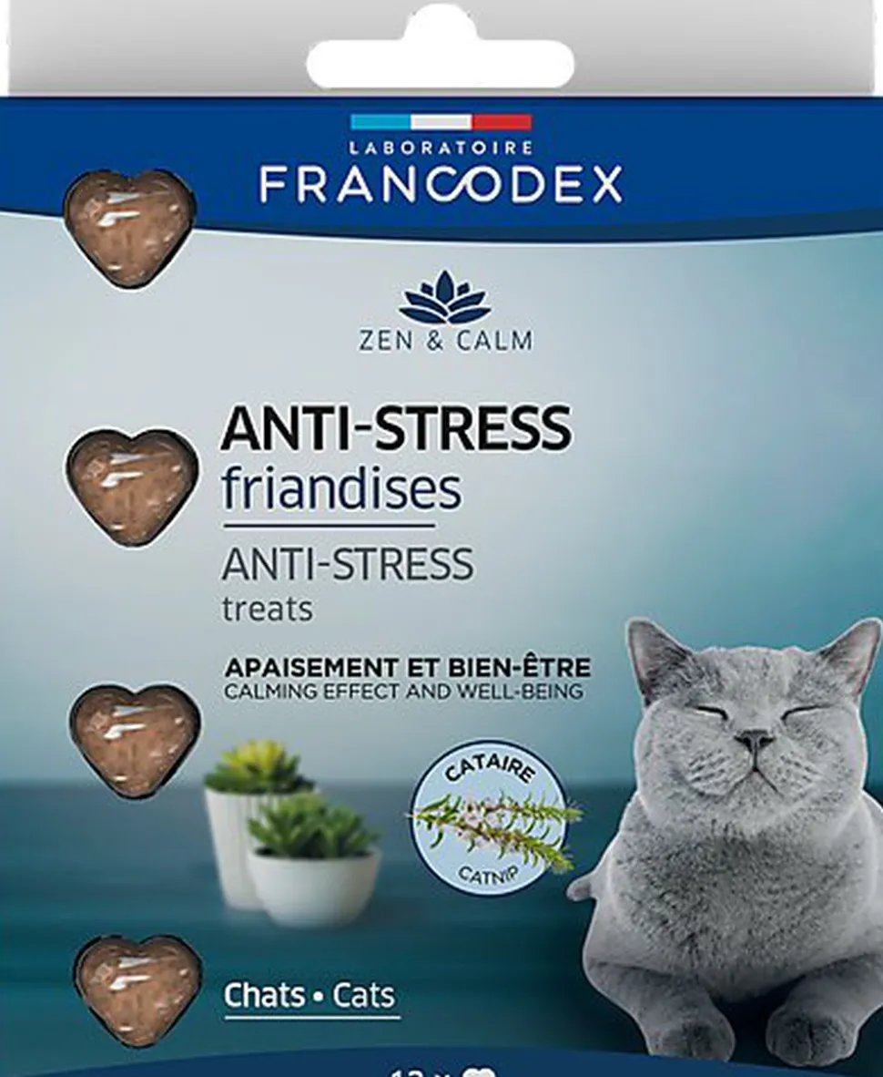 Francodex - Frandises Anti-stress Cataire pour Chats - x12