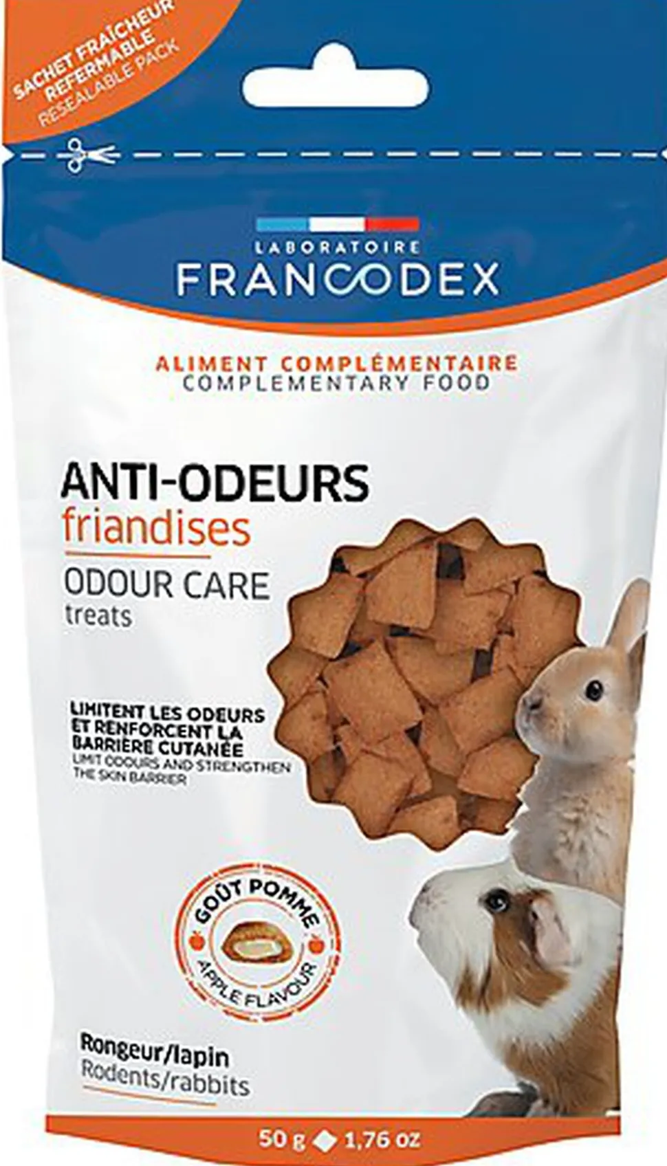 Francodex - Friandises Anti-Odeur pour Rongeurs - 50g