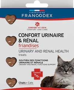 Francodex - Friandises Confort Urinaire & Rénal pour Chats - x12
