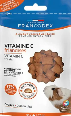 Francodex - Friandises Vitamine C pour Cobayes - 50g