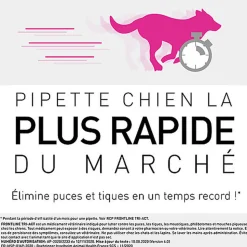 Frontline - Pipette Antiparasitaire Tri-Act pour Chien de 20 à 40Kg - 6x4ml