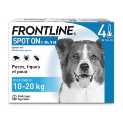 Frontline - Pipette Antiparasitaire pour Chien de 10 à 20Kg