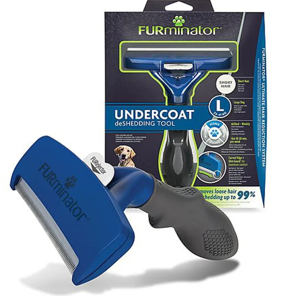Furminator - Brosse Undercoat Grande Taille à poils Courts pour Chien - L