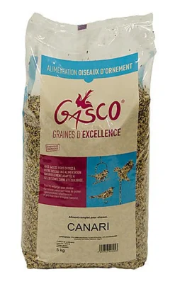 Gasco - Mélange de Graines pour Canaris - 5Kg