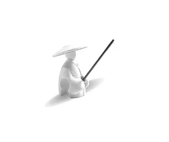 Gioiashrimp - Porte Lollies "LE PECHEUR" pour Crevette