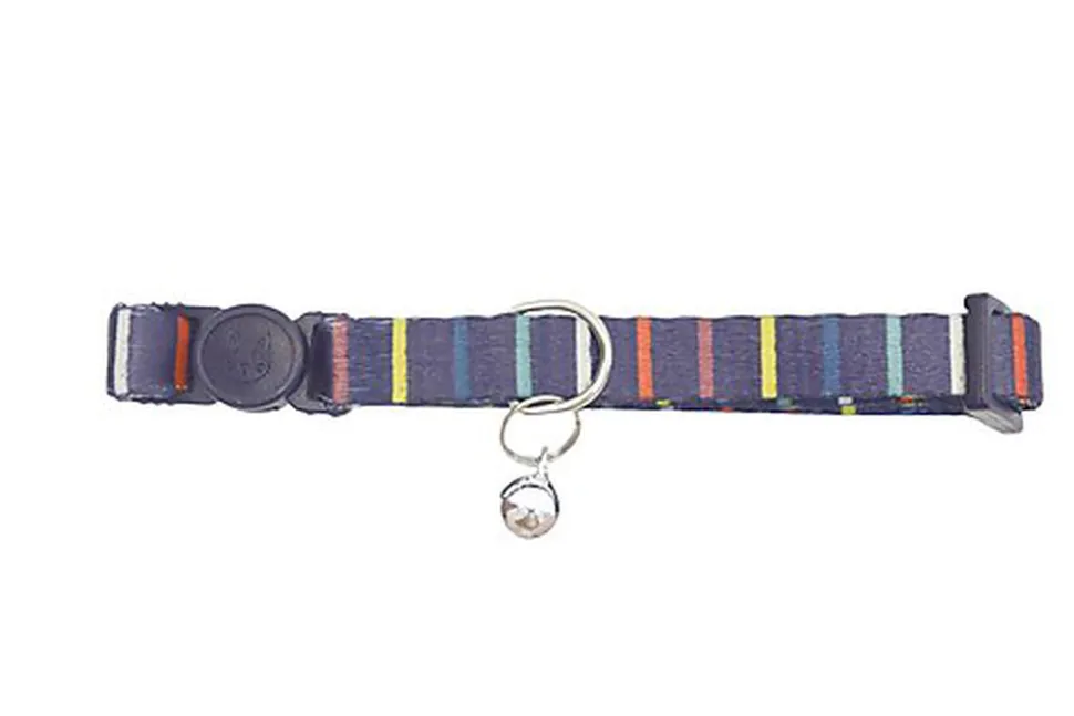 Gotoo - Collier à Rayures pour Chat - 20-30cm