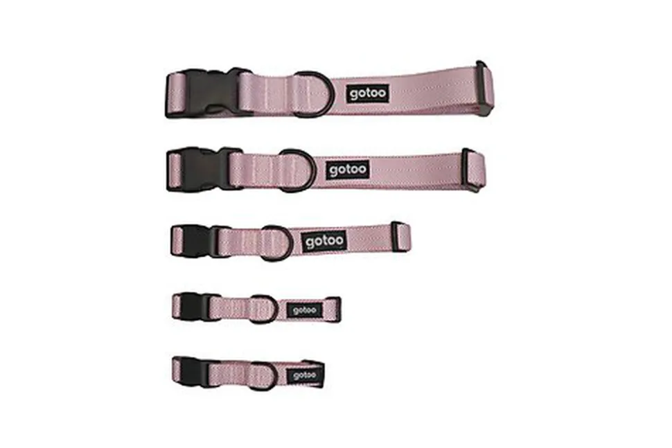 Gotoo - Collier Chevron Rose pour Chien