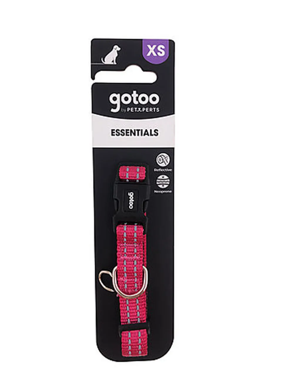 Gotoo - Collier en Nylon Premium Rose pour Chien