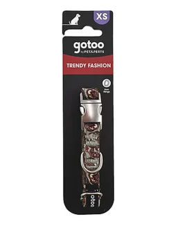 Gotoo - Collier en Paisley Khaki pour Chien