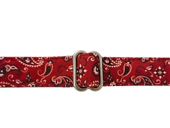 Gotoo - Collier en Paisley Rouge pour chien