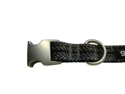 Gotoo - Collier en Tweed Bleu pour chien