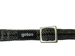 Gotoo - Collier en Tweed Bleu pour chien