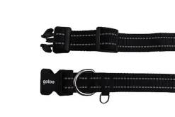 Gotoo - Collier Essentials en Nylon Premium Noir pour Chien