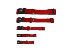 Gotoo - Collier Essentials en Nylon Rouge pour Chien