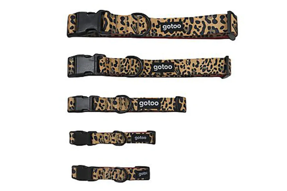 Gotoo - Collier Leopard pour Chien