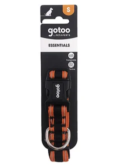 Gotoo - Collier Mesh Orange pour Chien