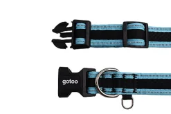 Gotoo - Collier Mesh Turquoise pour Chien