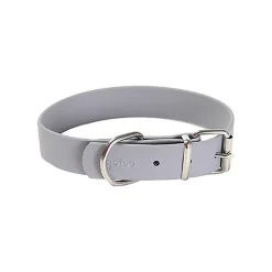 Gotoo - Collier Premium Biotane Gris pour Chien