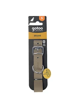 Gotoo - Collier Premium Biotane Olive pour Chien