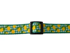 Gotoo - Collier Vichy Jaune pour Chien