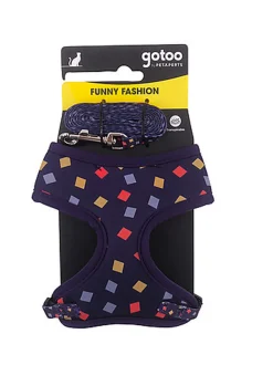 Gotoo - Ensemble Bleu Funny Géométrique pour Chien
