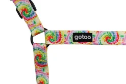 Gotoo - Harnais à Motif Jaune pour Chien