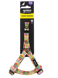 Gotoo - Harnais à Motif Jaune pour Chien