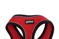Gotoo - Harnais en Mesh Rouge pour Chien