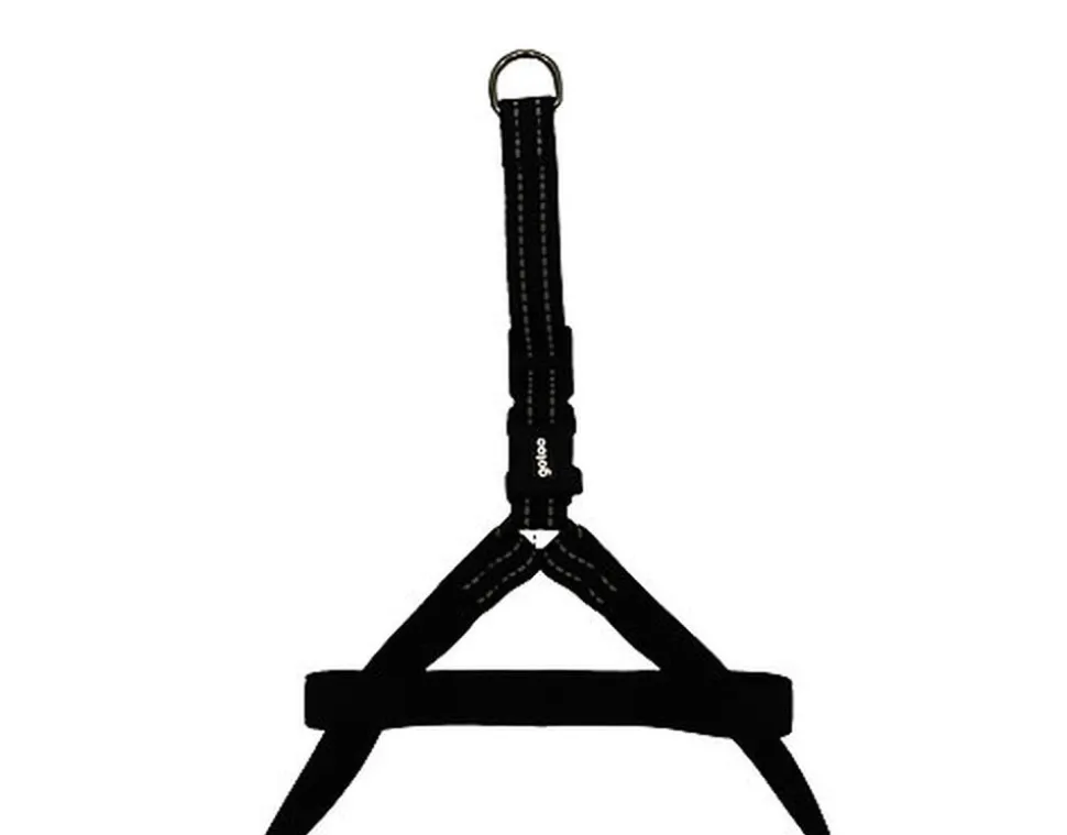 Gotoo - Harnais Essentials en Nylon Premium Noir pour Chien