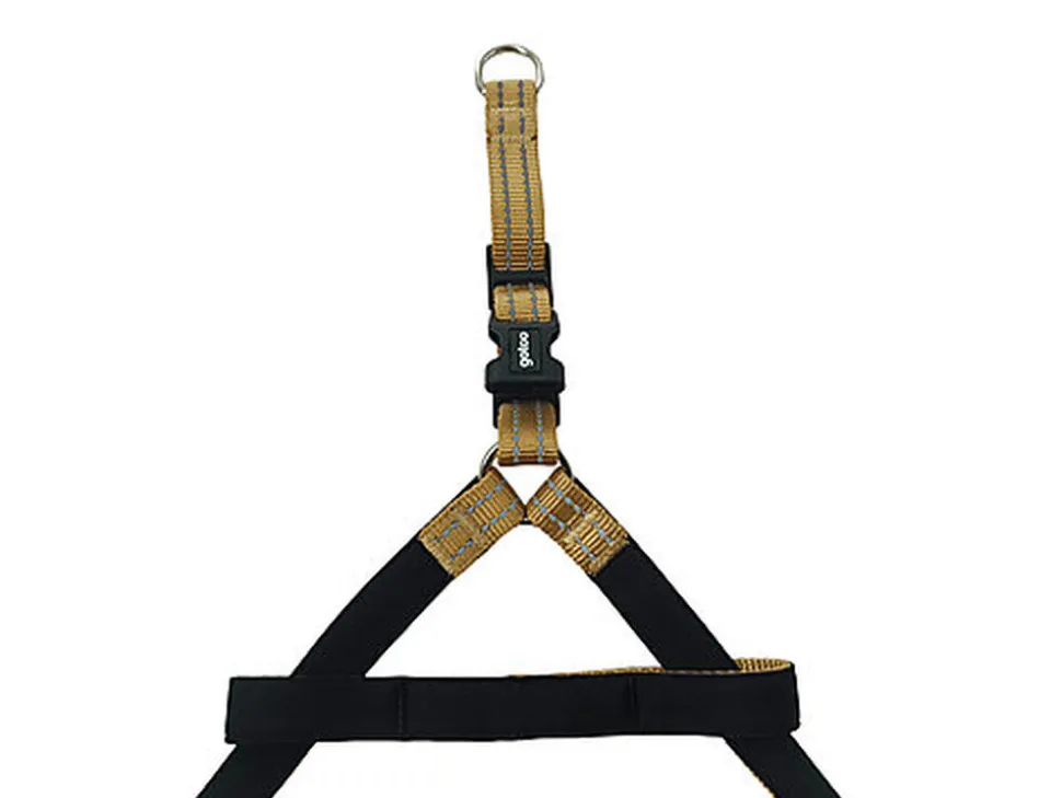 Gotoo - Harnais Essentials en Nylon Premium Beige pour Chien