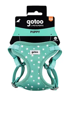 Gotoo - Harnais Etoiles Bleu pour Chiot