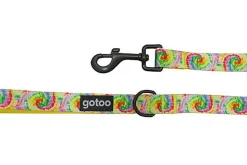 Gotoo - Laisse à Motif Jaune pour Chien - M