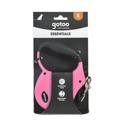 Gotoo - Laisse Enrouleur Rose pour Chien