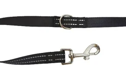 Gotoo - Laisse Essentials Multi Position Noir pour Chien