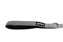 Gotoo - Laisse Essentials en Nylon Premium Gris pour Chien