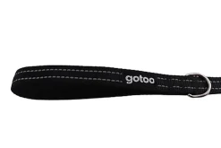 Gotoo - Laisse Premium Essentials Noire pour Chien