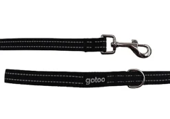 Gotoo - Laisse Premium Essentials Noire pour Chien