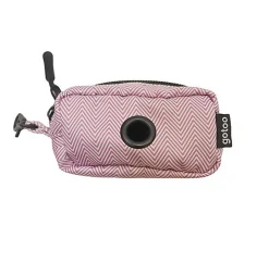 Gotoo - Sac à Sacs Chevron Rose pour Chien