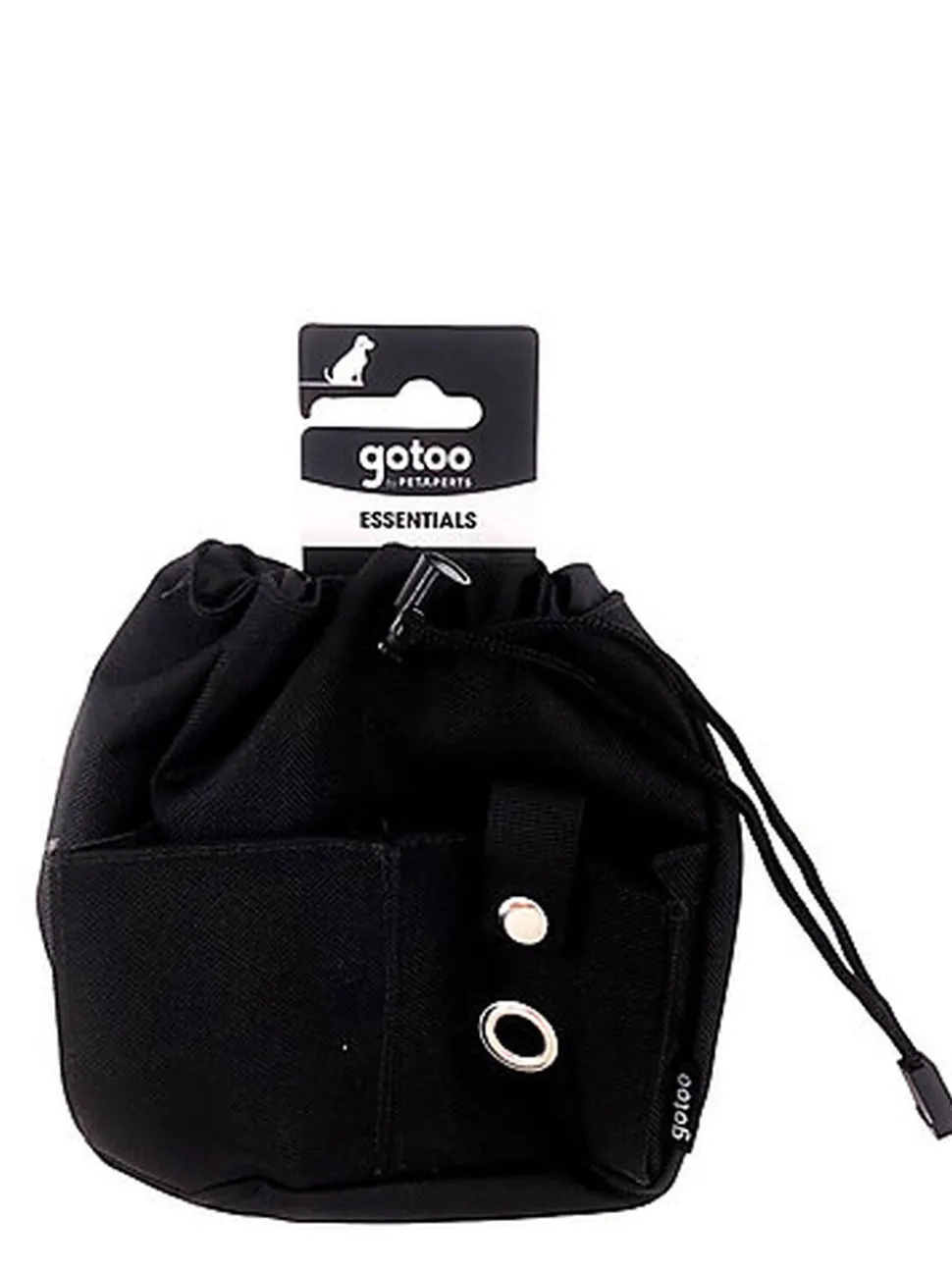 Gotoo - Sac Essentiels à Friandises Noir pour Chien