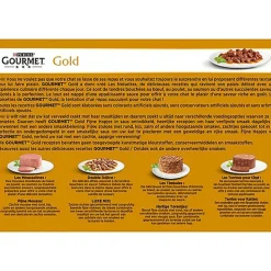 Gourmet - Boîte Gold Les Noisettes pour Chat - 12x85g