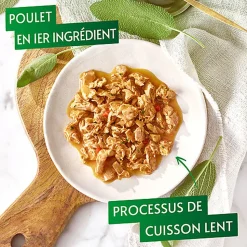 GOURMET - Pâtée Nature's Creation Multipack Au Poulet et Dinde pour Chats - 8X85g