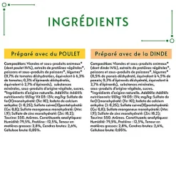 GOURMET - Pâtée Nature's Creation Multipack Au Poulet et Dinde pour Chats - 8X85g