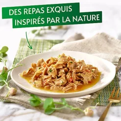 GOURMET - Pâtée Nature's Creation Multipack Poisson de l'Océan et Thon pour Chats - 8X85g