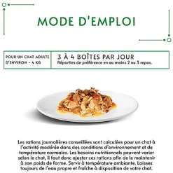 GOURMET - Pâtée Nature's Creation Multipack Poisson de l'Océan et Thon pour Chats - 8X85g